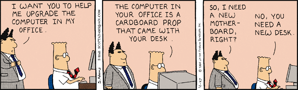 Dilbert Cartoon
